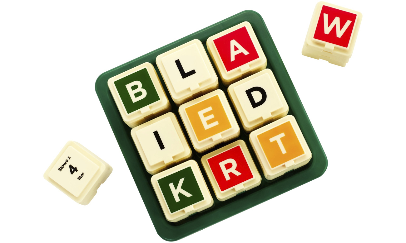 Gra słowna scrabble tower