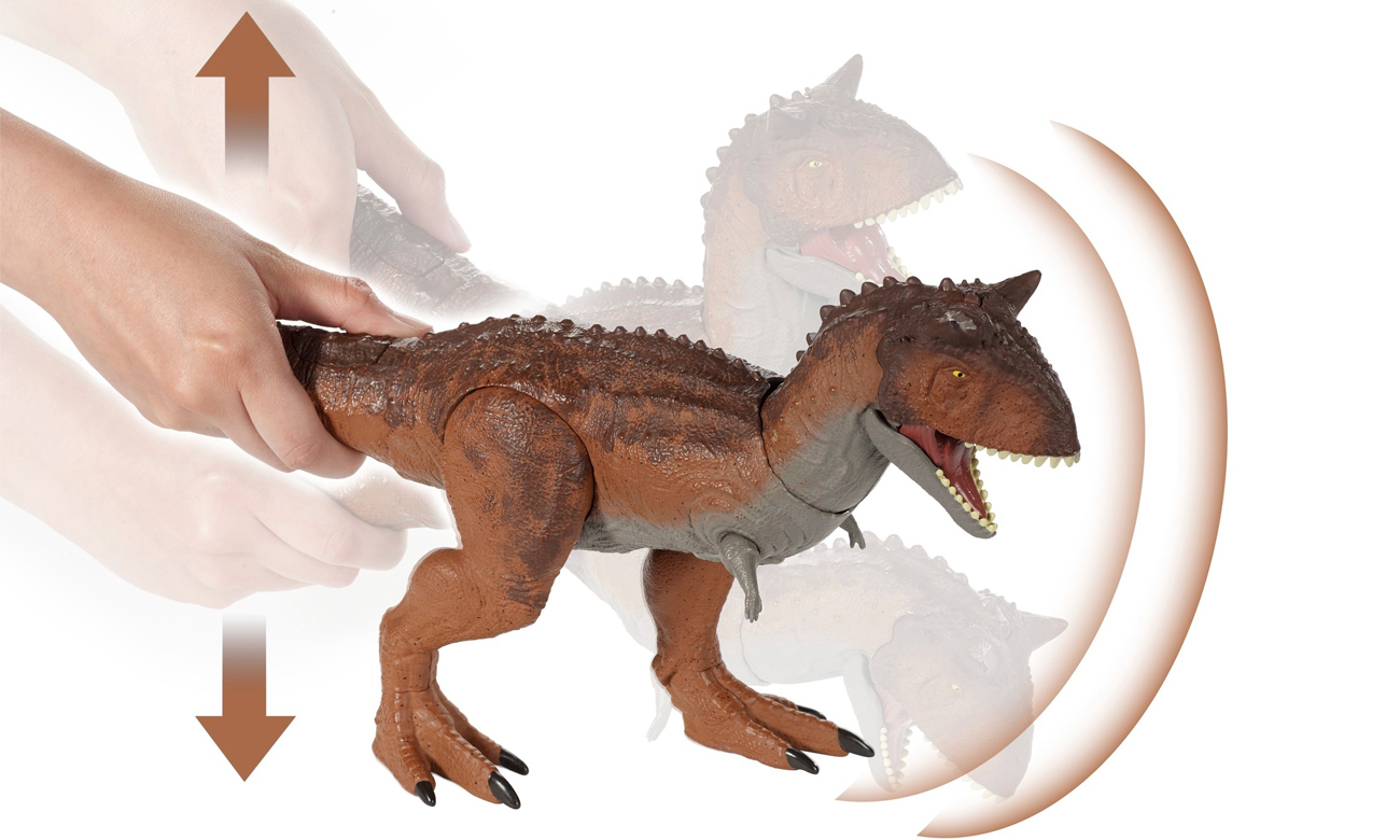 duża figurka dinozaura