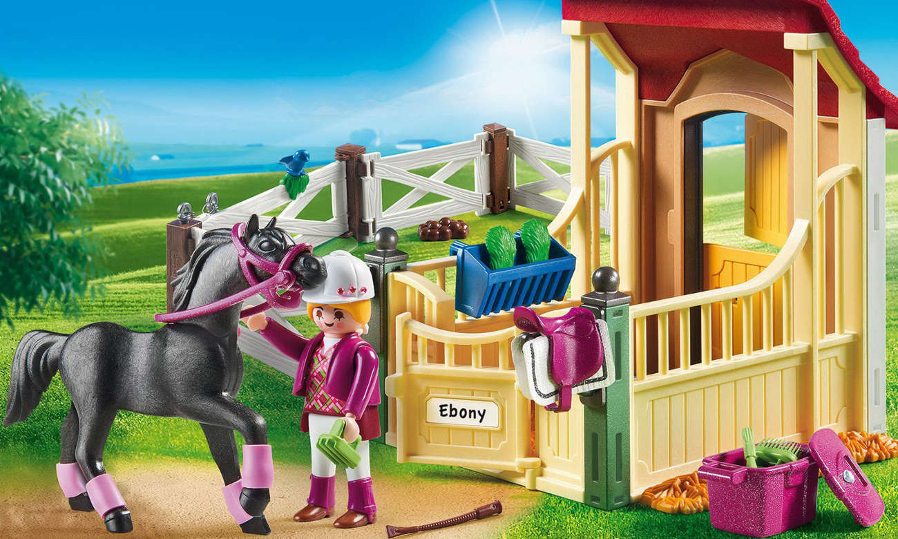 PLAYMOBIL Boks stajenny Araber