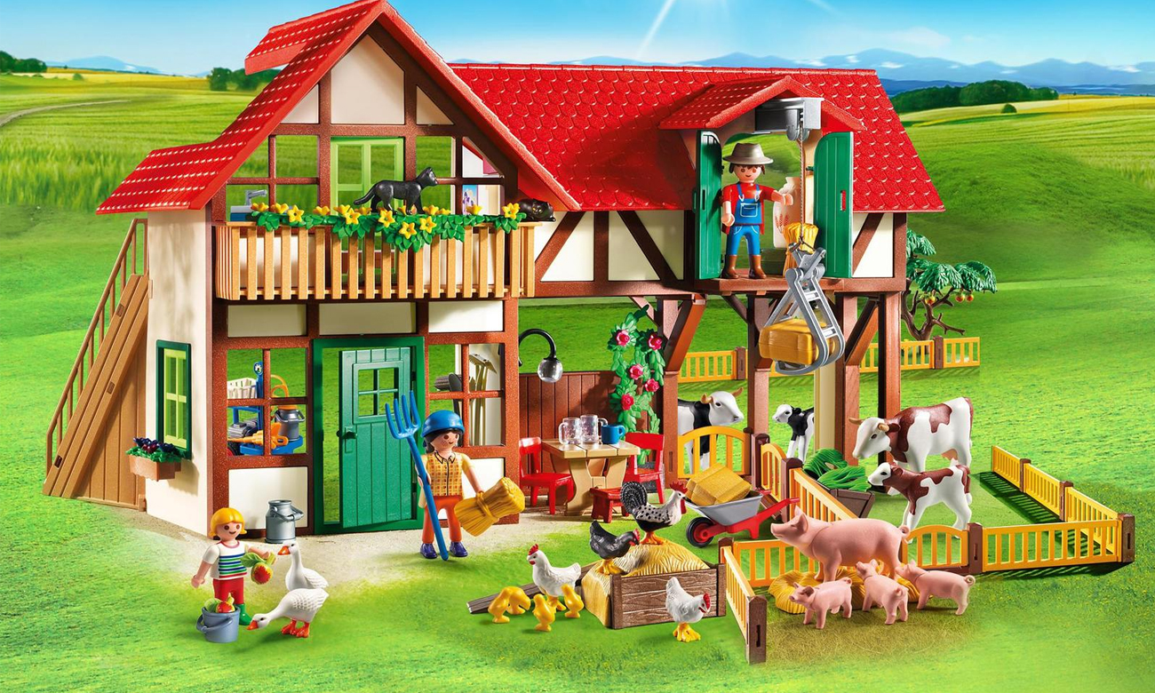 PLAYMOBIL Duże gospodarstwo rolne 6120
