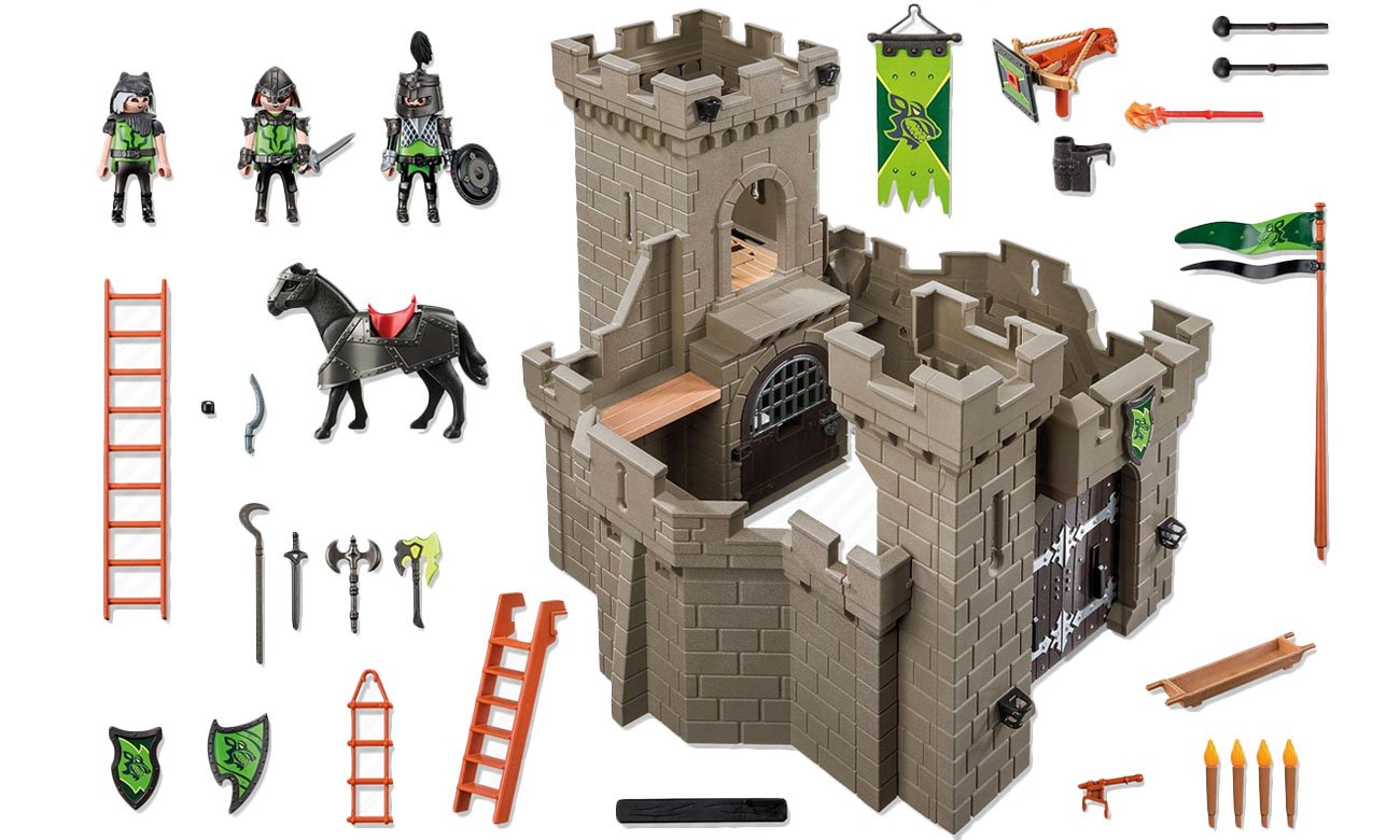 Zestaw 6002 Forteca rycerzy herbu Wilka PLAYMOBIL®