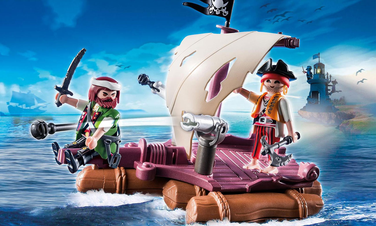 Zestaw Tratwa Piratów Playmobil