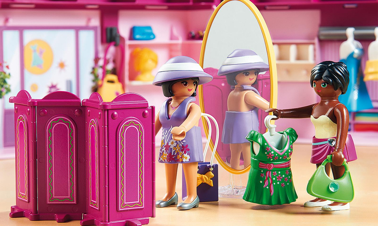 Wysoka jakość wykonania w Playmobil Przenośny butik 6862