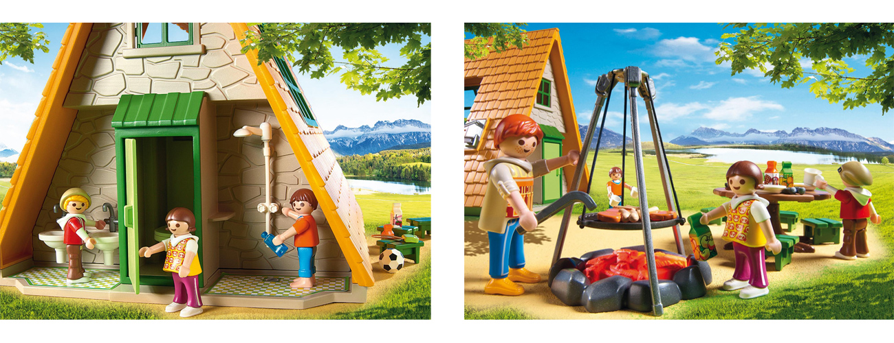 Wysoka jakość wykonania w Playmobil Domek letniskowy 6887