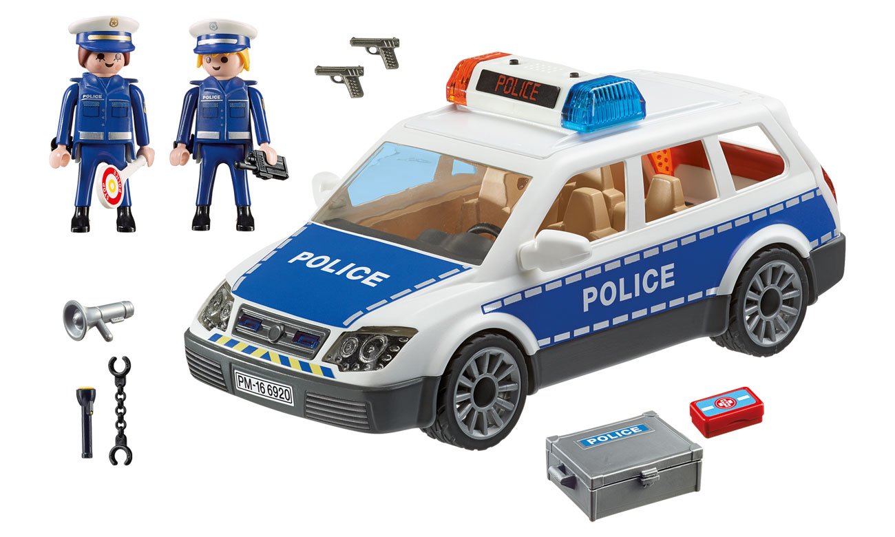 Zawartość zestawu Playmobil Radiowóz policyjny 6920