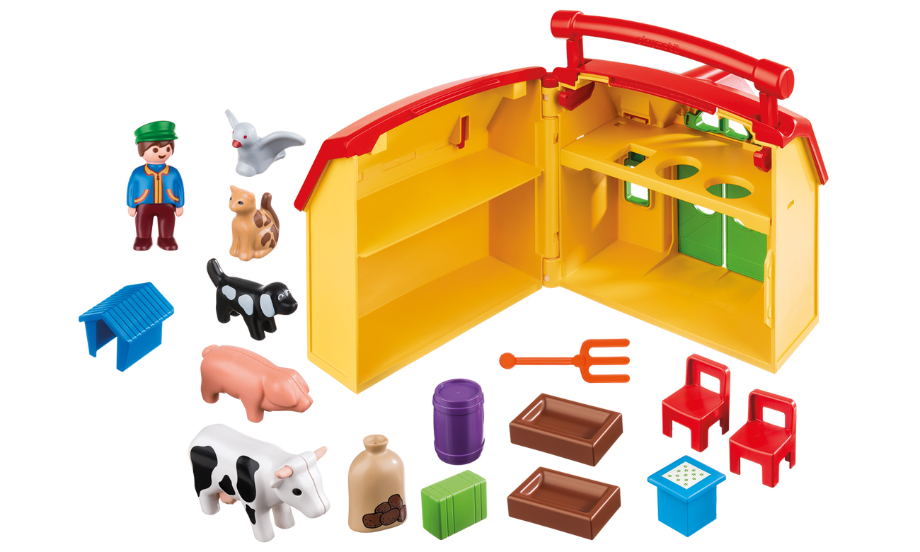 Zawartość zestawu Playmobil Moje przenośne gospodarstwo rolne 6962