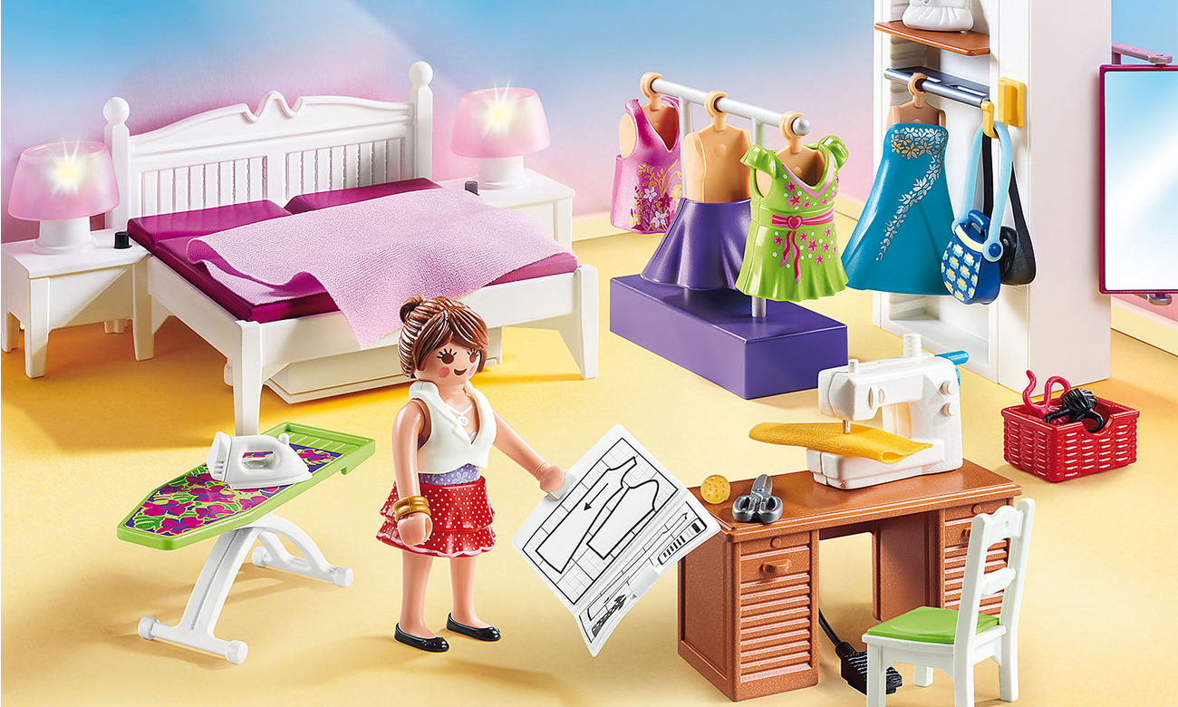 PLAYMOBIL Sypialnia z kącikiem do szycia
