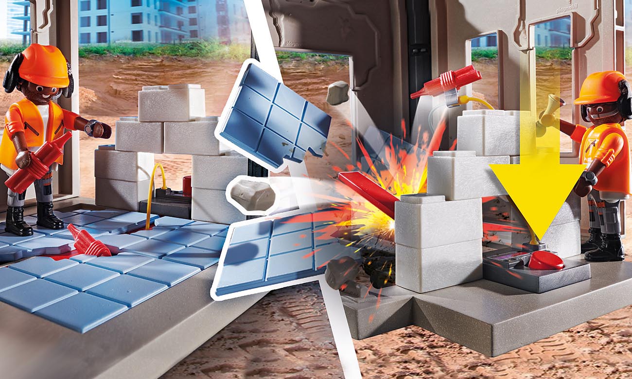PLAYMOBIL® City Action pojazdy budowlane