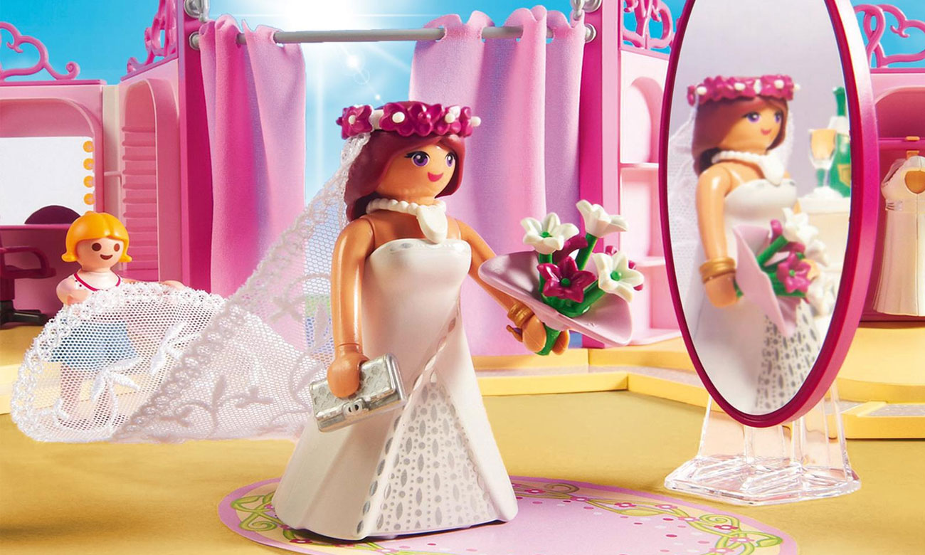 salon sukni ślubnych playmobil