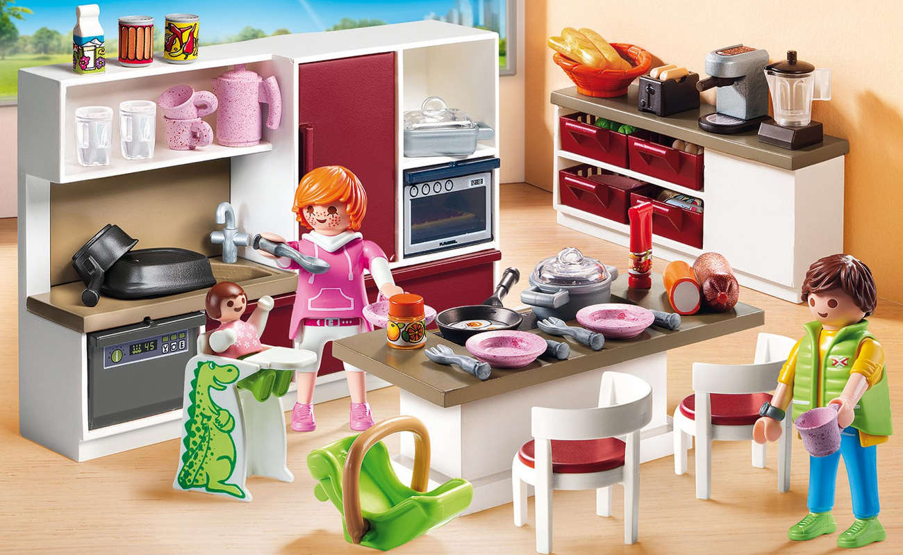 PLAYMOBIL® Duża rodzinna kuchnia 9269