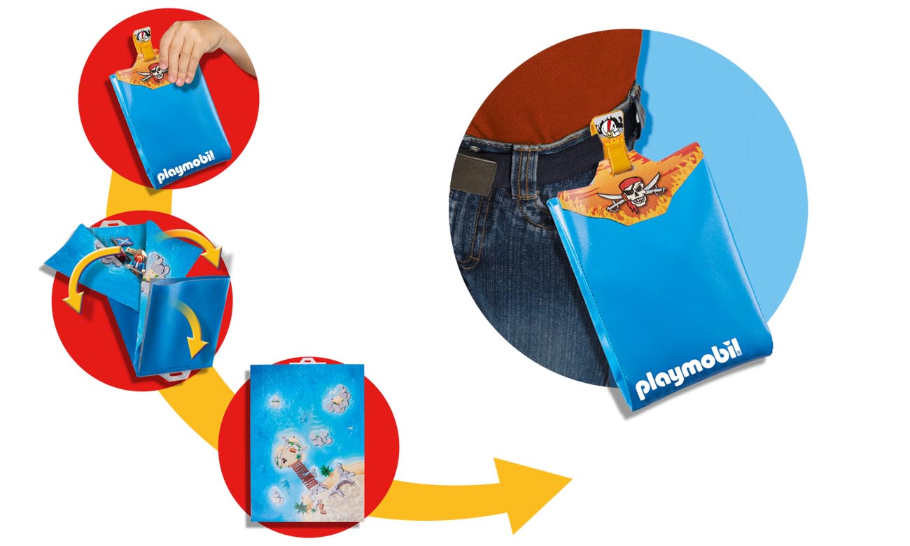 PLAYMOBIL® Play Map Piraci 9328