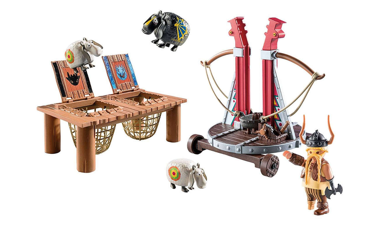 PLAYMOBIL® Pyskacz Gbur z katapultą do owiec 9461