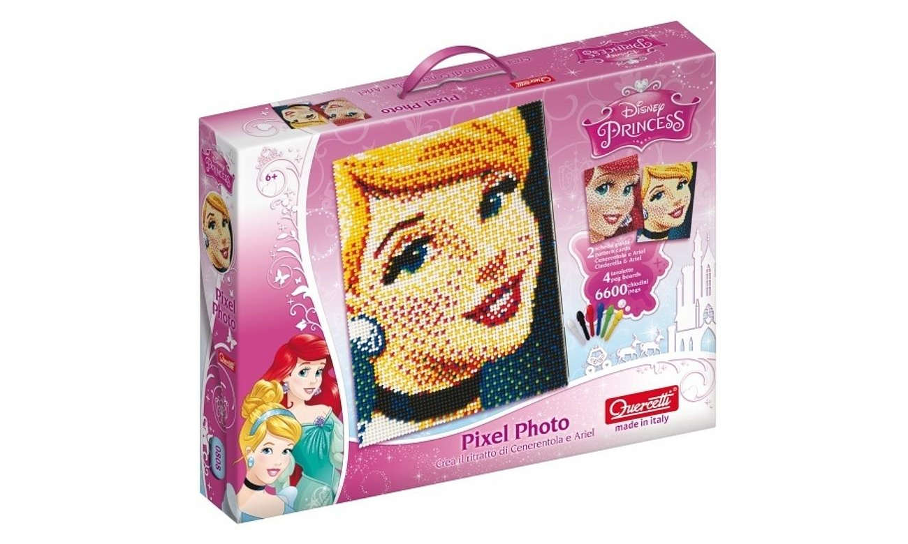 Quercetti Disney Mozaika Pixel Photo Princess