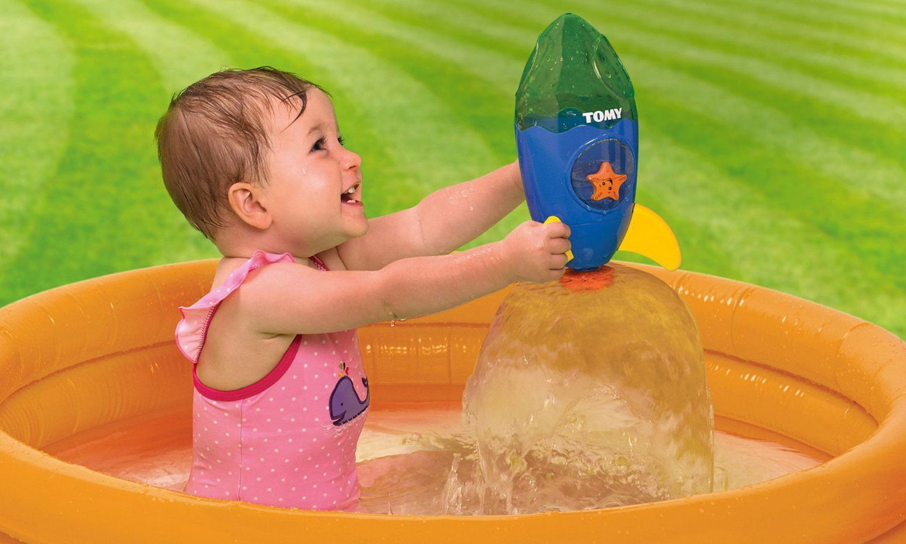 Tomy Toomies Rakieta Fontanna do Kąpieli E72357