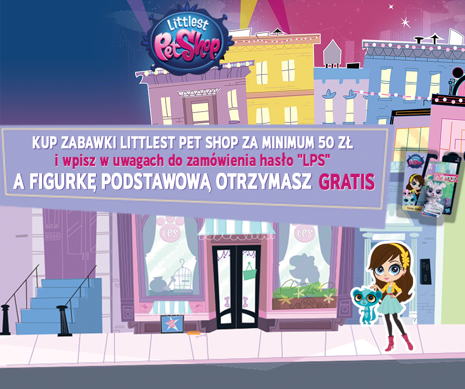 Zabawki Littlest Pet Shop Teraz Z Figurką Gratis Alto