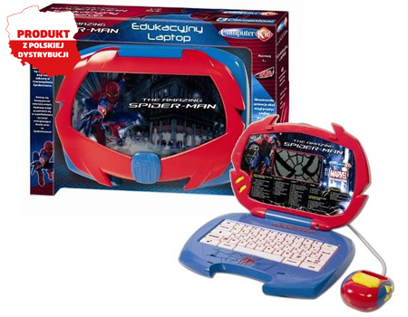Clementoni Komputer Kid laptop edukacyjny Spiderman - Zabawki edukacyjne -  Sklep internetowy 