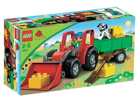 Lego traktor duplo sale