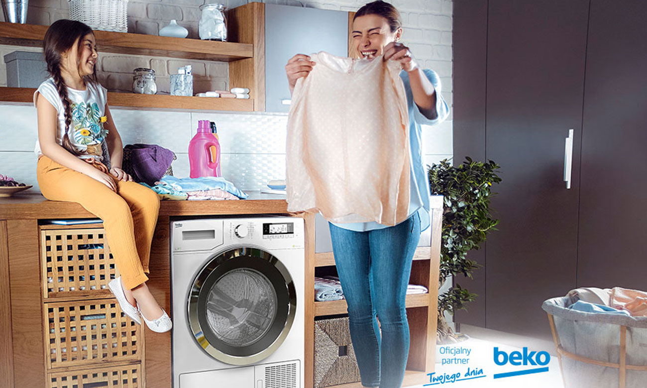 Czujnik FlexiSense w suszarce do ubrań Beko DS8312PX