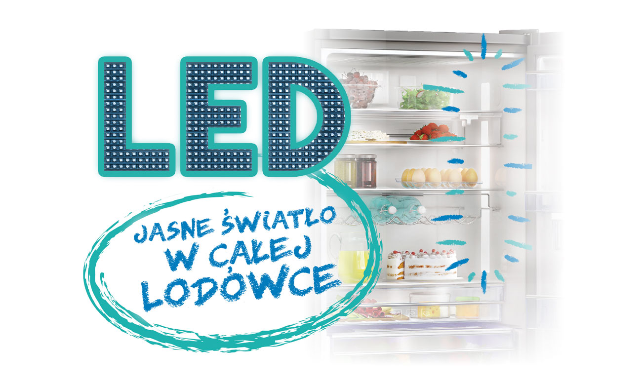 Active Fresh Blue Light w lodówce Beko GN162330X