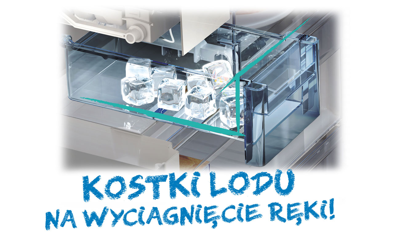 Kostkarka twistowa w Beko GN163130X
