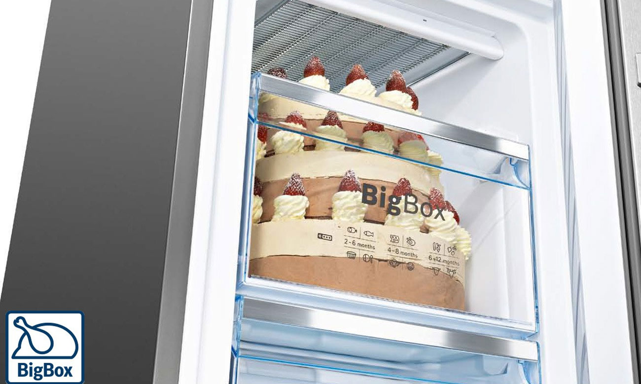 BigBox w lodówce Bosch KIN86KS30