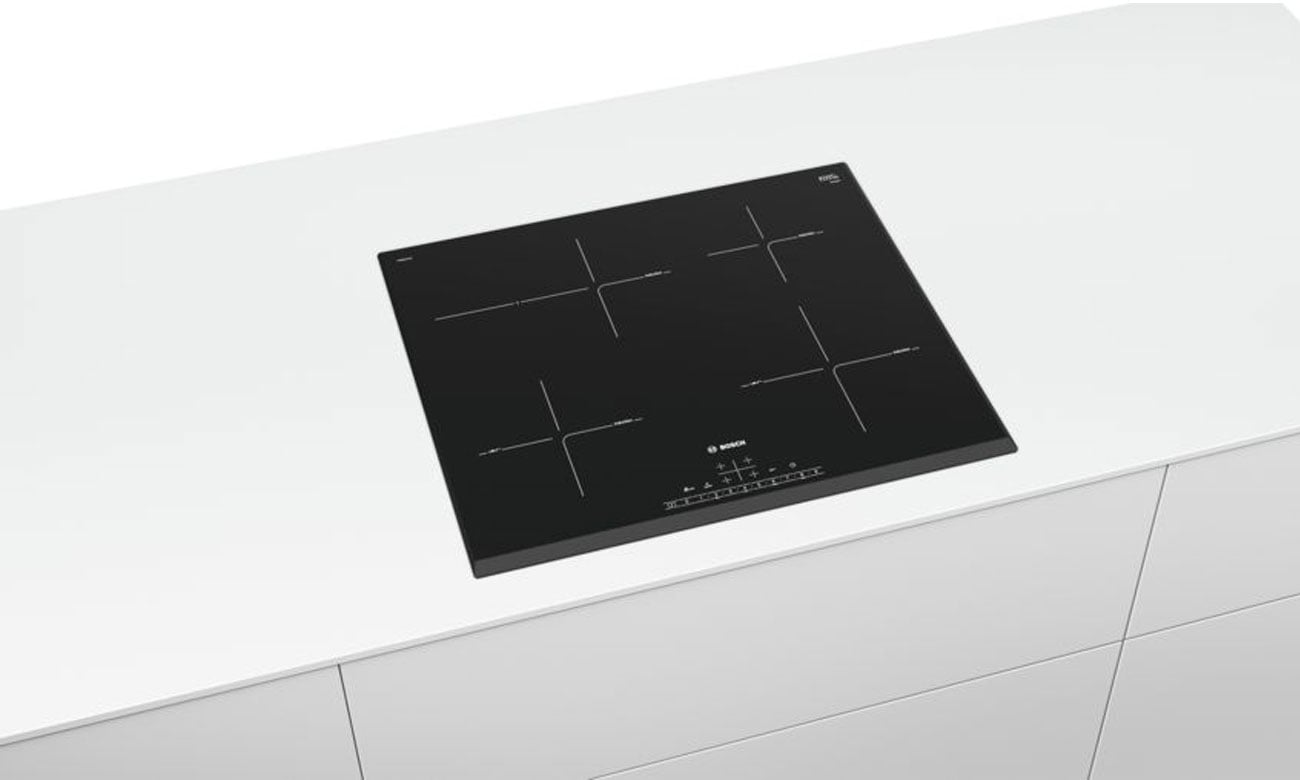 Szybkie uruchamianie, dzięki funkcji QuickStart w płycie Bosch PIF651FC1E