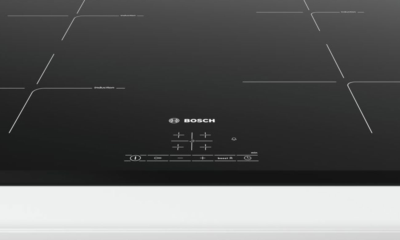 Łatwe sterowanie, dzięki TouchSelect w płycie Bosch PUE631BB2E