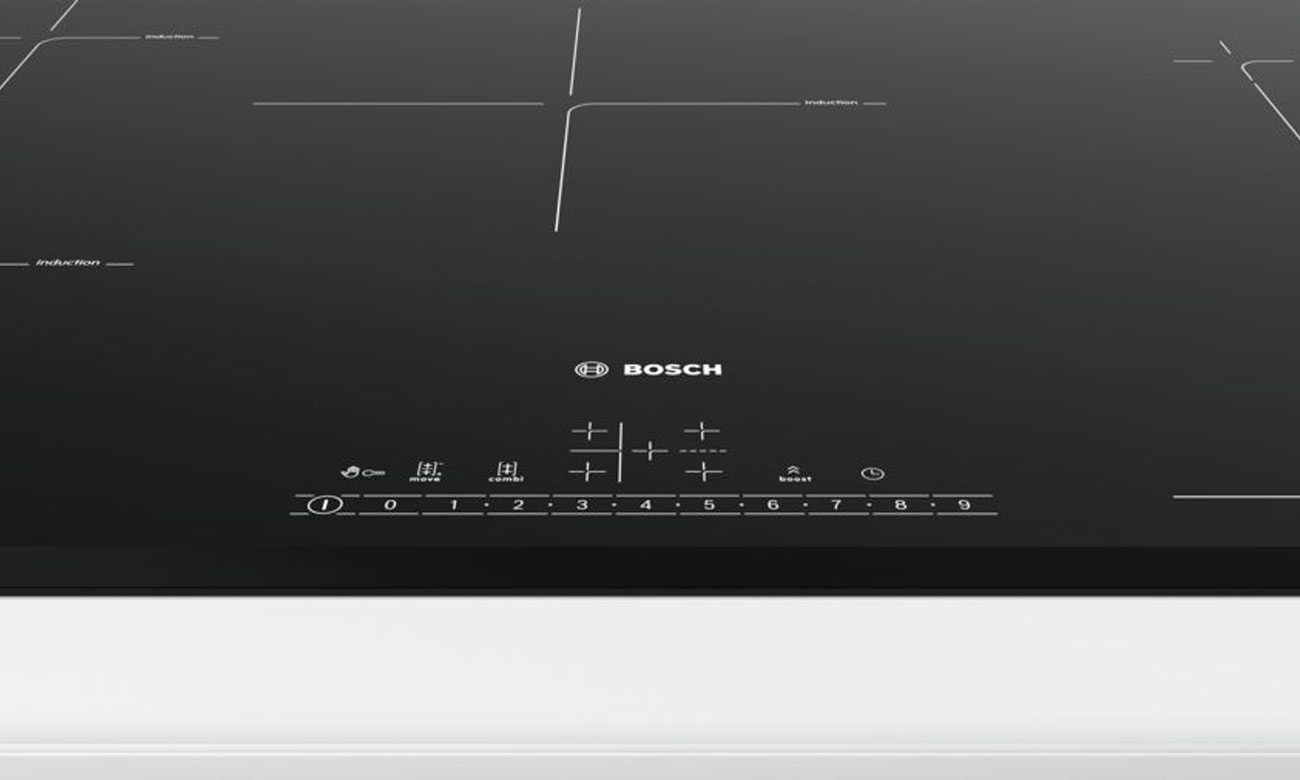 Sterowanie DirectSelect w płycie Bosch PVW851FB1E