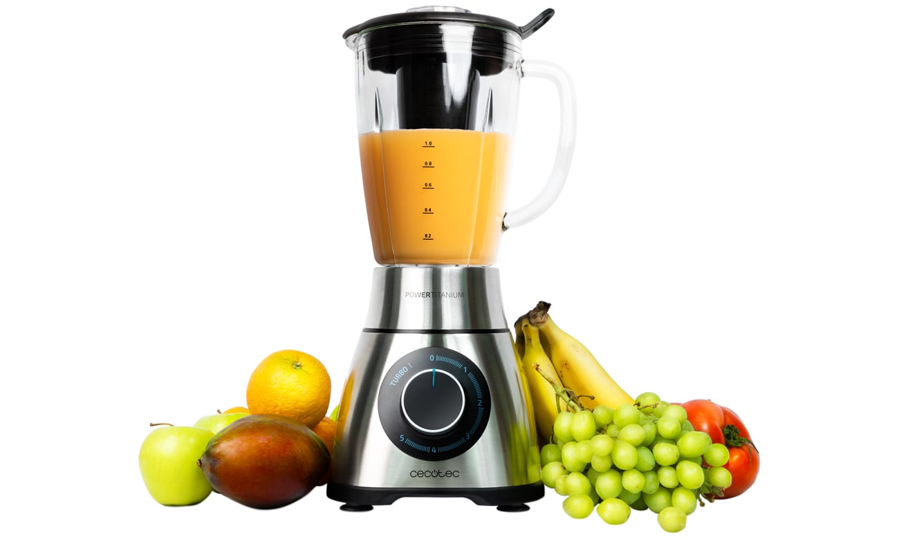 Blender kielichowy Cecotec Power Black Titanium 1300 PerfectMix 04140