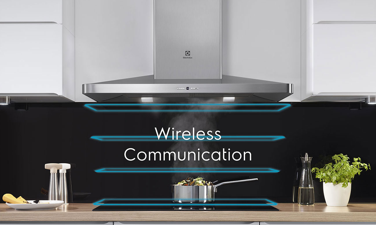 Bezprzewodowa łączność z okapem Hob2Hood w płycie Electrolux CIT61443
