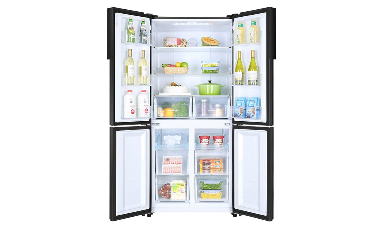 Total No Frost w lodówce Haier HTF-456DN6