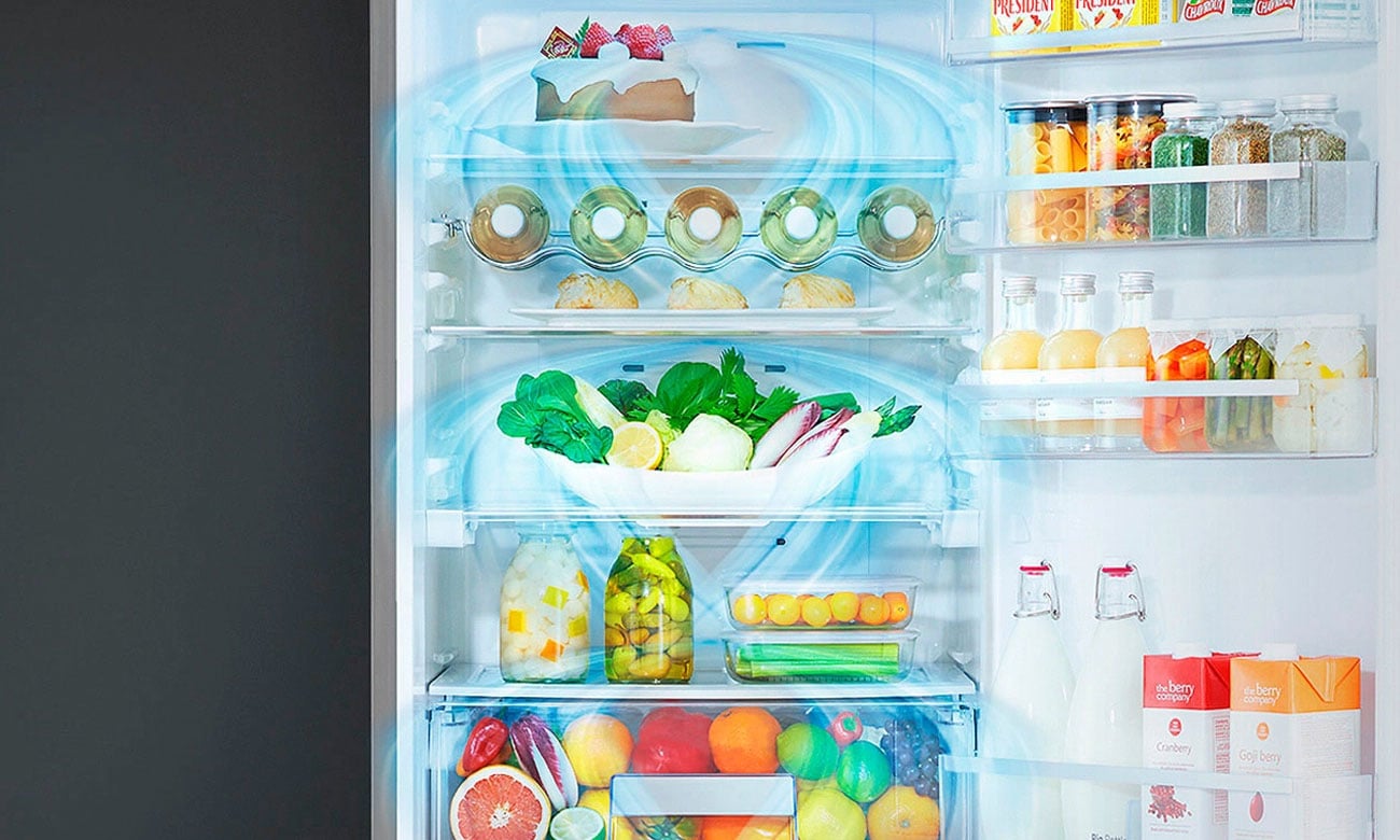 Brak potrzeby rozmrażania, dzięki funkcji Total No Frost w lodówce Haier HTF-610DM7