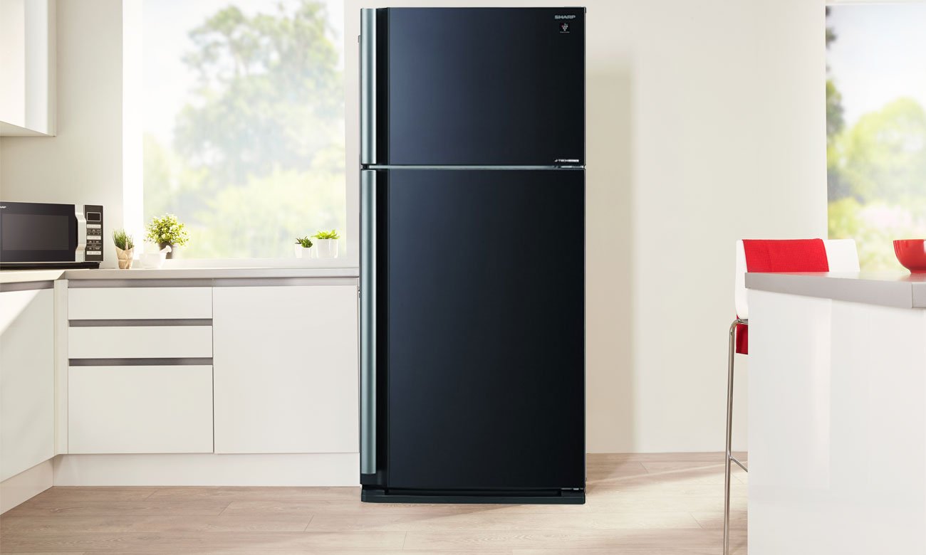 Cichy silnik, dzięki silnikowi Inverter w lodówce Sharp SJ-XE680MBK