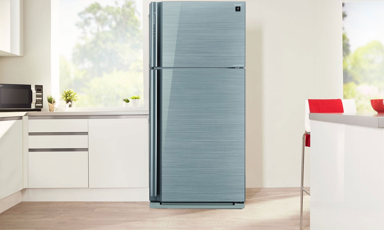 Cichy silnik, dzięki silnikowi Inverter w lodówce Sharp SJ-XP680GSL