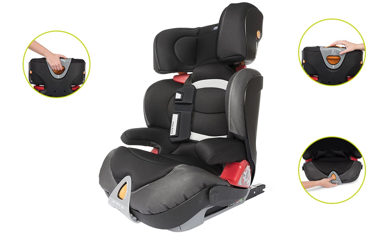 montaż fotelika Chicco OASYS 2-3 EVO dla dzieci od 15-36 kg