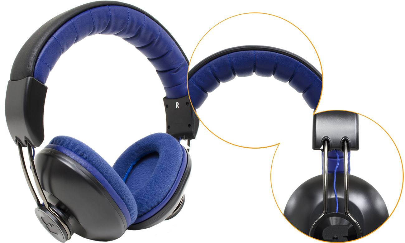 Słuchawki Snab Overtone HS-42M z odpinanym kablem