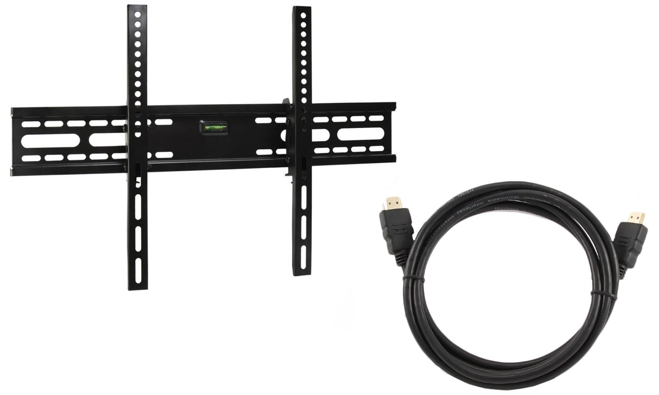 Uchwyt RTV ART AR-48 i kabel HDMI Gembird CC-HDMI4-6
