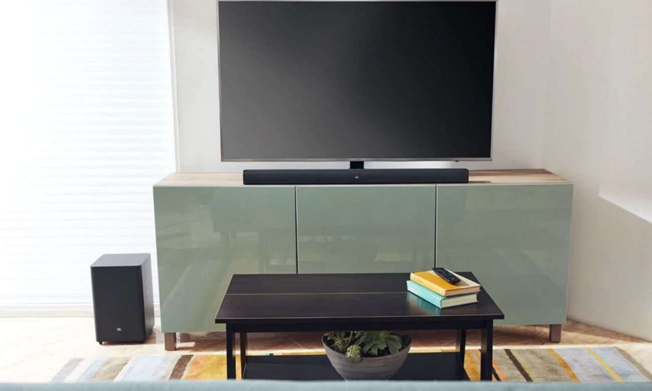 Czarna listwa głośnikowa do tv 2.1 JBL BAR 2.1