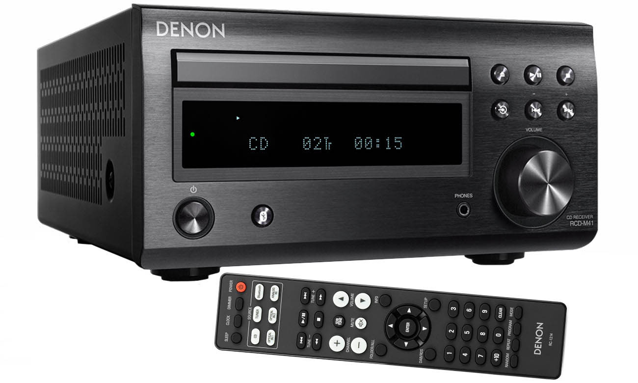 Amplituner stereofoniczny Denon RCD-M41 Black