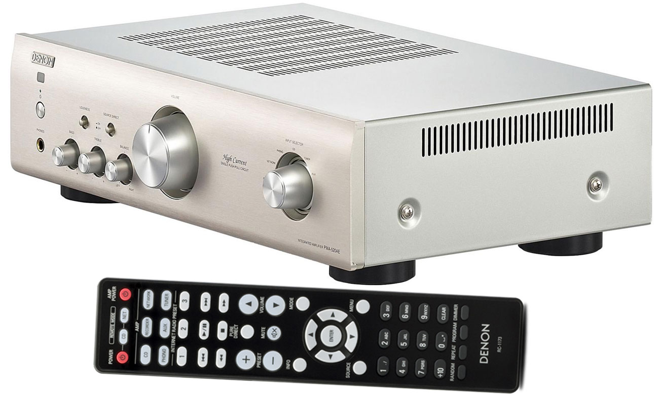 Funkcje wzmacniacza Denon PMA-520AE Premium Silver