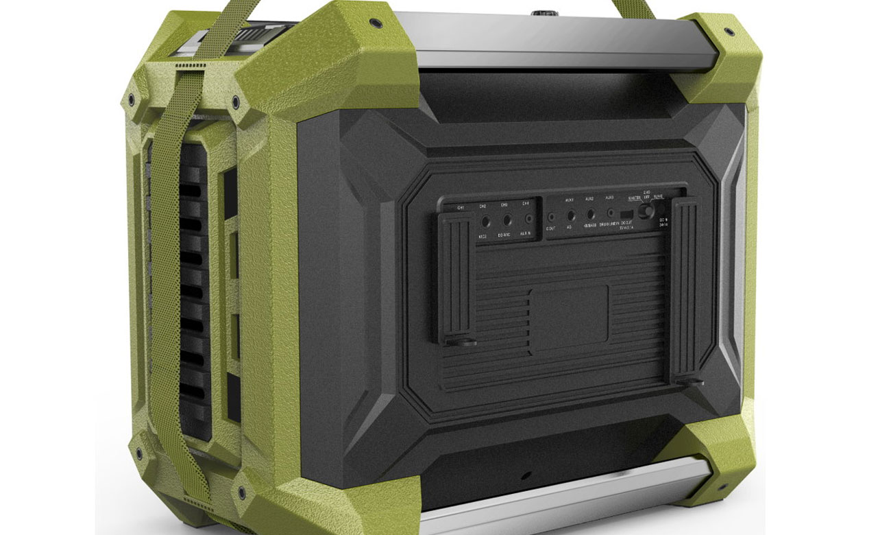 Głośnik Bluetoot DreamWave RockStar Army Green z funkcją powerbank