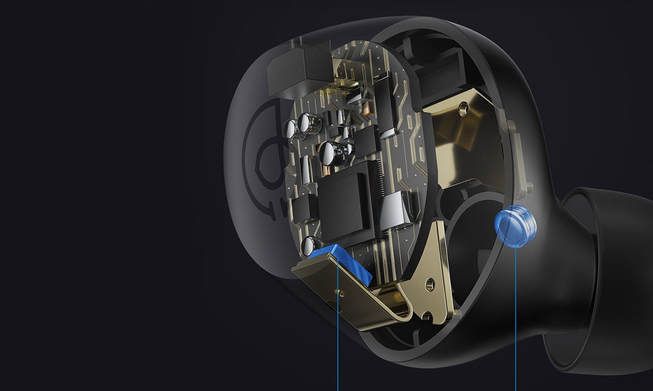 Słuchawki True Wireless Haylou T16 Czarne