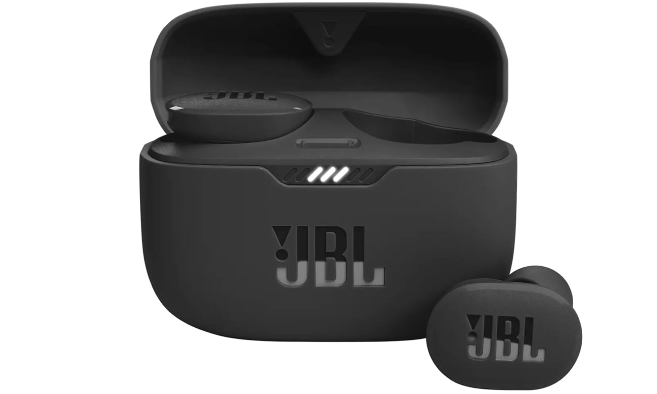Bezprzewodowe słuchawki dokanałowe JBL Tune 130NC TWS czarne