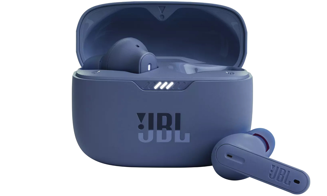 Bezprzewodowe słuchawki dokanałowe JBL Tune 230NC TWS niebieskie