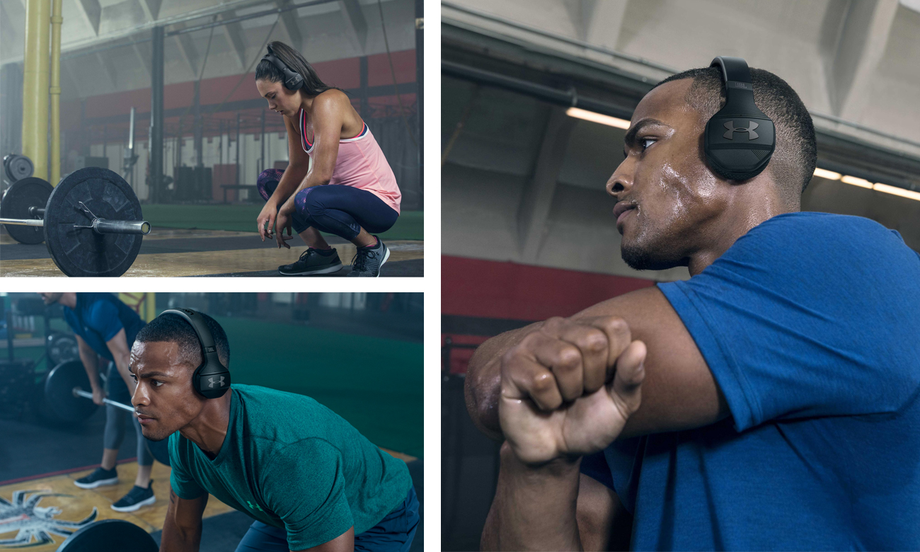 Słuchawki JBL Under Armour Sport Wireless Train czarno-czerwone