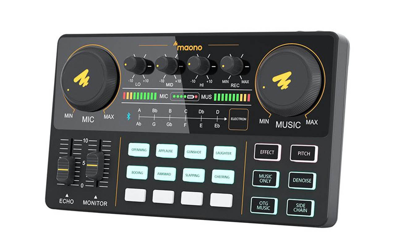 Przenośny interfejs audio Maono AU-AM200 All-In-One