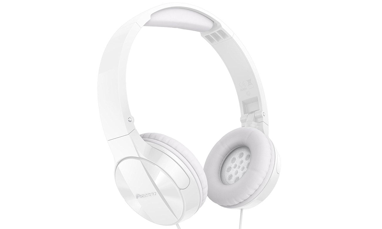 Słuchawki nauszne Pioneer SE-MJ503-W białe