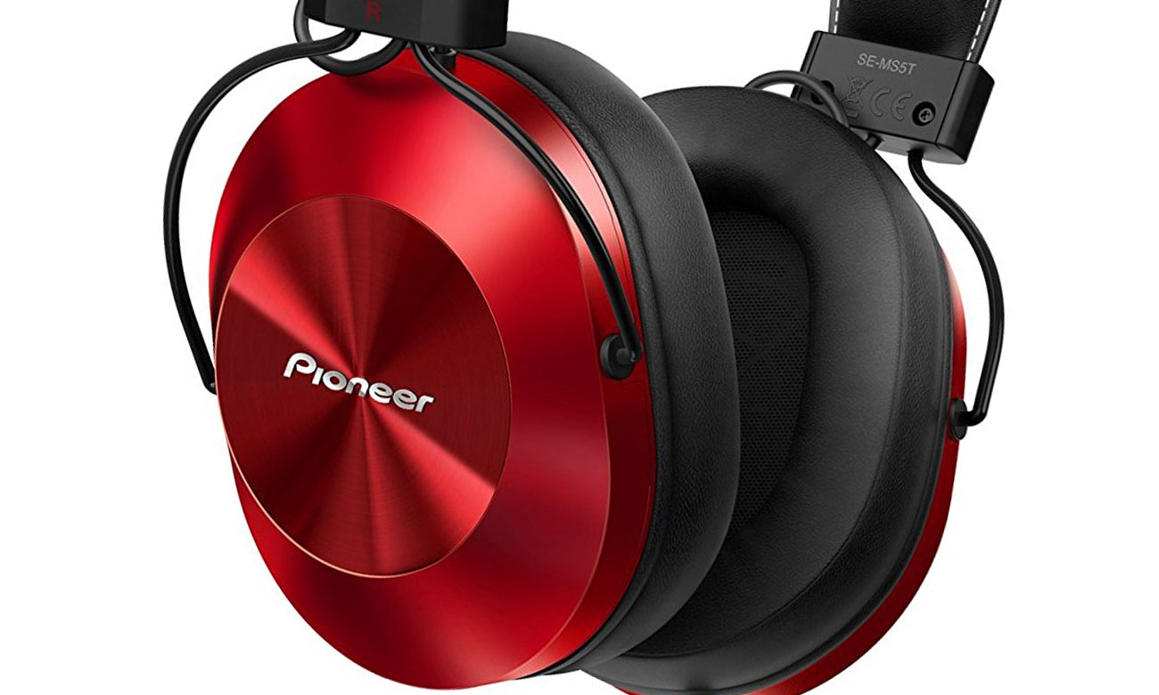 Brzmienie słuchawek przewodowych Pioneer SE-MS5T-R