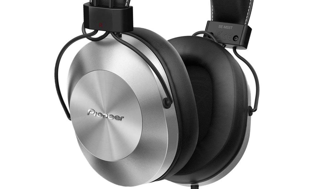 Brzmienie słuchawek przewodowych Pioneer SE-MS5T-S