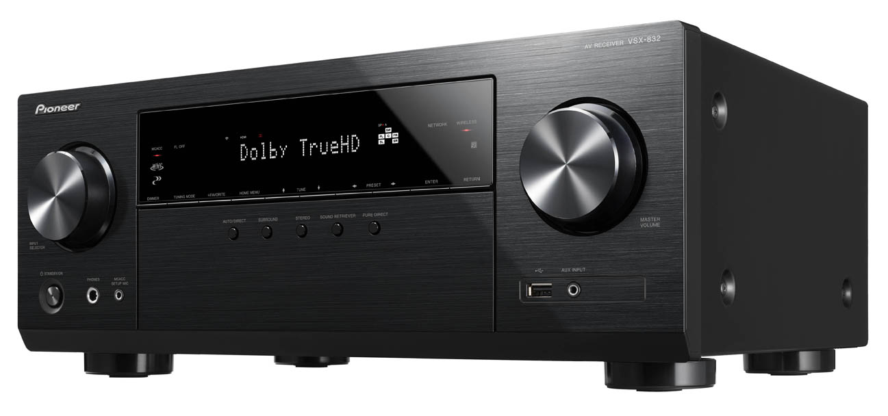 Amplituner Pioneer VSX-832 czarny